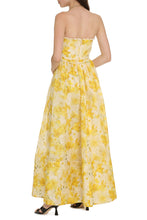 Load image into Gallery viewer, Wonderland printed linen maxi dress