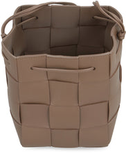 Load image into Gallery viewer, Cassette leather bucket bag