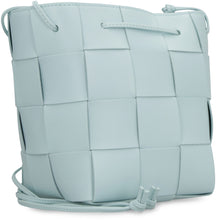 Load image into Gallery viewer, Cassette leather bucket bag