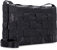 Load image into Gallery viewer, Cassette leather messenger bag