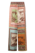 Load image into Gallery viewer, Loose printed silk pants