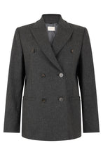 Load image into Gallery viewer, Double-breasted blazer in wool mix