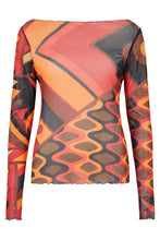 Load image into Gallery viewer, Tulle top with vivarium print
