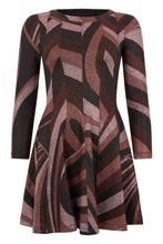 Load image into Gallery viewer, Short dress in printed jersey