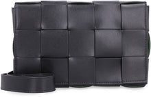 Load image into Gallery viewer, Cassette leather messenger bag