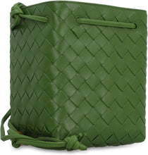 Load image into Gallery viewer, Leather bucket bag