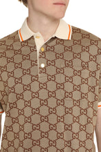 Load image into Gallery viewer, Logo jacquard polo shirt