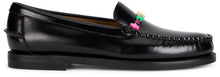 Load image into Gallery viewer, Leather moccasin with beads