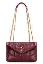 Load image into Gallery viewer, Puffer Toy bag in shiny leather