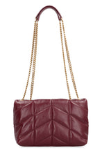 Load image into Gallery viewer, Puffer Toy bag in shiny leather