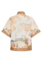 Load image into Gallery viewer, Printed linen shirt