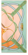 Load image into Gallery viewer, Silk jacquard printed scarf