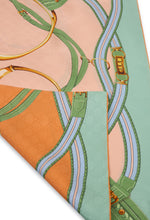 Load image into Gallery viewer, Silk jacquard printed scarf
