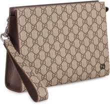 Load image into Gallery viewer, Pouch in GG pattern