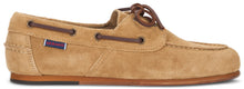 Load image into Gallery viewer, Boat shoes in suede leather