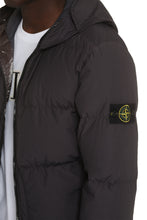 Load image into Gallery viewer, Hooded full-zip down jacket