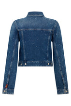 Load image into Gallery viewer, Cropped denim jacket