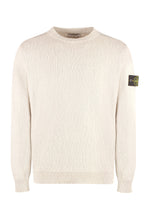 Load image into Gallery viewer, Cotton blend crew-neck sweater