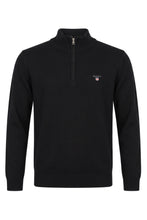 Load image into Gallery viewer, Cotton sweater with zip collar