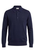 Load image into Gallery viewer, Long sleeve polo in wool