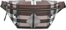 Load image into Gallery viewer, Checked canvas belt bag