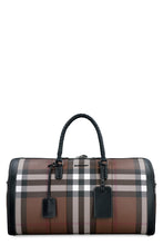 Load image into Gallery viewer, Coated canvas boston bag