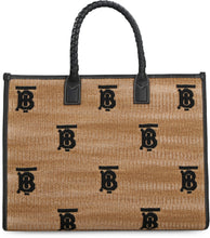Load image into Gallery viewer, Freya raffia tote bag