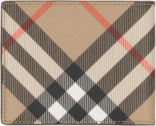 Load image into Gallery viewer, Wallet in check pattern