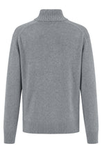 Load image into Gallery viewer, High collar cardigan in wool