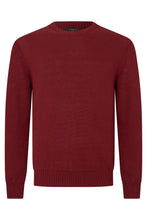 Load image into Gallery viewer, Crew neck sweater in a cotton and linen blend