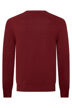 Load image into Gallery viewer, Crew neck sweater in a cotton and linen blend