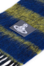 Load image into Gallery viewer, Striped scarf with fringes