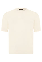 Load image into Gallery viewer, Cotton sweater with short sleeves