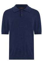 Load image into Gallery viewer, Short sleeve polo sweater