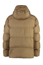 Load image into Gallery viewer, Hooded nylon down jacket