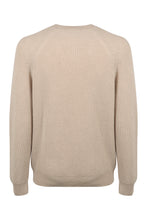 Load image into Gallery viewer, Sweater with crew neck in cashmere