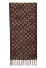 Load image into Gallery viewer, Cashmere scarf GG