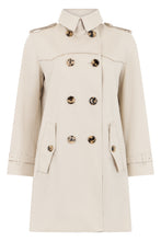 Load image into Gallery viewer, Short trench Summerside in cotton gabardine