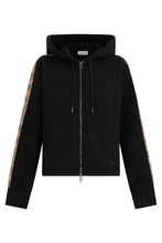 Load image into Gallery viewer, Hoodie with check finish