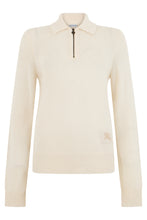 Load image into Gallery viewer, Sweater with zip collar in cashmere