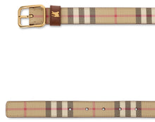 Load image into Gallery viewer, Belt with check pattern