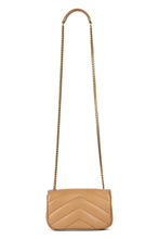 Load image into Gallery viewer, Loulou Mini chevron leather pouch