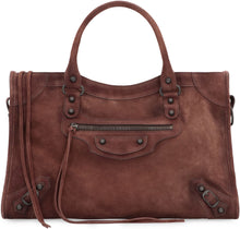 Load image into Gallery viewer, Bag Le City Media in calf suede