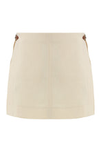Load image into Gallery viewer, Linen mini skirt