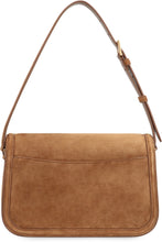 Load image into Gallery viewer, Solferino Media Suede shoulder bag