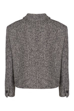 Load image into Gallery viewer, Double wool and cotton mouliné jacket