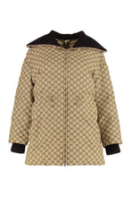 Load image into Gallery viewer, Down jacket in GG fabric