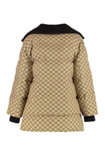 Load image into Gallery viewer, Down jacket in GG fabric