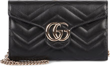 Load image into Gallery viewer, GG Marmont leather wallet on chain