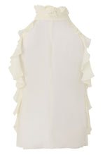 Load image into Gallery viewer, Silk blouse without sleeves